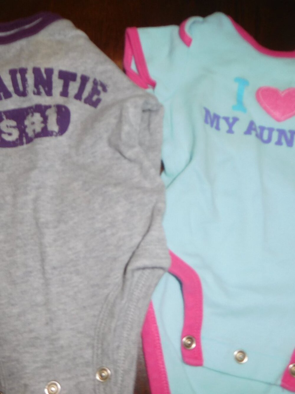 2 Auntie (3 Mos) Onsies